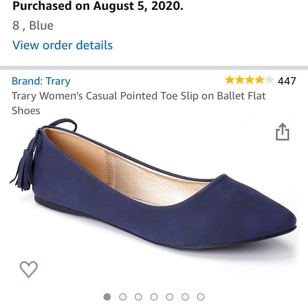 *BRAND NEW* Blue Flats
